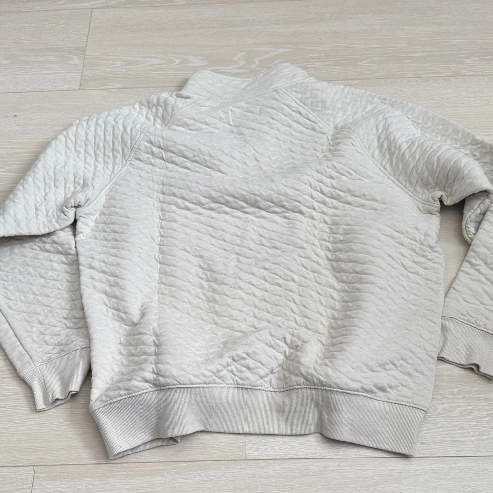 Goodfellow & Co Men’s Beige Quilted Turtleneck Sweater